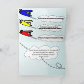 女性の歴史月のAmeila Earhartの挨拶状 カード (内部)