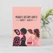 女性の歴史月世界女性ピンクフローラ シーズンカード (スタンド正面)