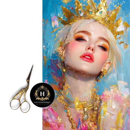 女性の歴史月抽象芸術クイーンデクページ 薄葉紙