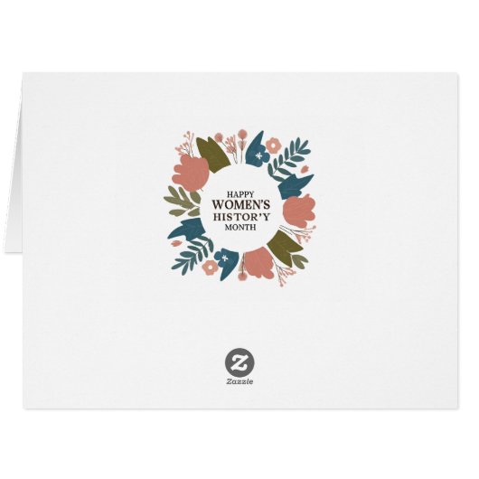 女性の歴史月間 (裏面横)