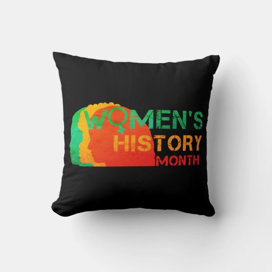 女性の歴史月間 クッション (正面)