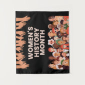 女性の歴史月間 タペストリー (正面)