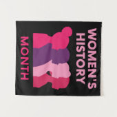 女性の歴史月間 タペストリー (正面(横))