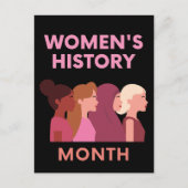 女性の歴史月間 ポストカード (正面)