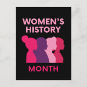 女性の歴史月間 ポストカード (正面)