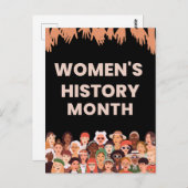 女性の歴史月間 ポストカード (正面/裏面)