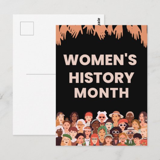 女性の歴史月間 ポストカード (正面/裏面)