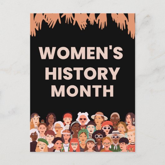 女性の歴史月間 ポストカード (正面)