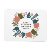 女性の歴史月間 マグネット (横)