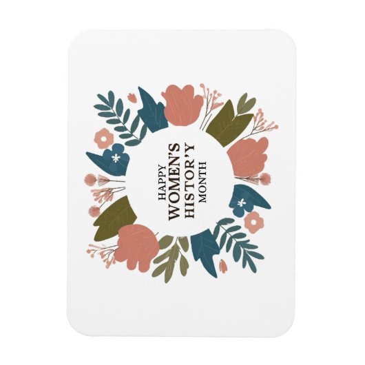 女性の歴史月間 マグネット (縦)