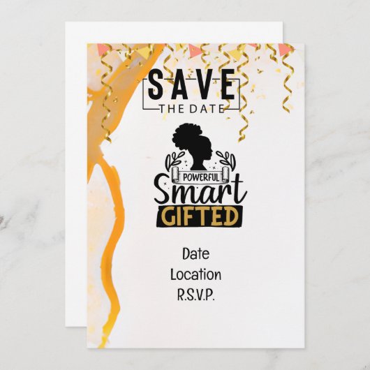 女性の歴史月間 招待状 (正面/裏面)