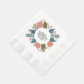 女性の歴史月間 縁ありランチョンナプキン (角)