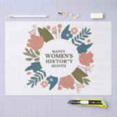 女性の歴史月間 薄葉紙 (クラフト)