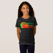 女性の歴史月間 Tシャツ (正面フル)