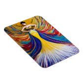 女性の歴史月，女エレガント性 マグネット (右側)