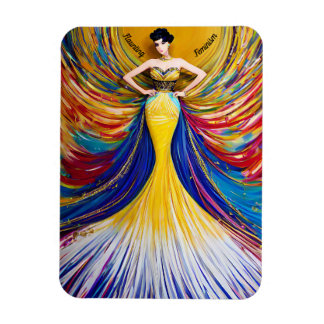 女性の歴史月,女エレガント性 マグネット