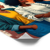 女性の歴史 ポスター (角)