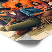 女性の歴史 ポスター (角)