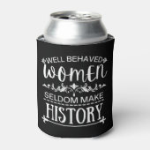 女性の歴史 缶クーラー (缶正面)