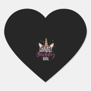女性の母の誕生日女の子のmommyギフトユニ ハートシール