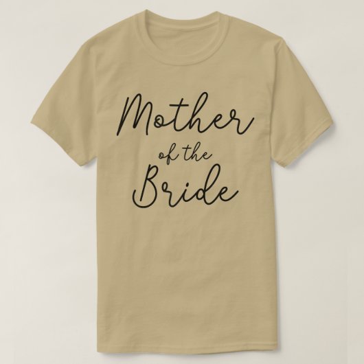 女性の母親の結婚式前パーティー、母親の結婚式前パーティー Tシャツ (デザイン正面)