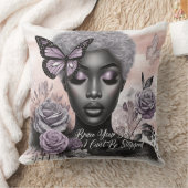 女性の毎日の肯定 クッション (ブランケット)