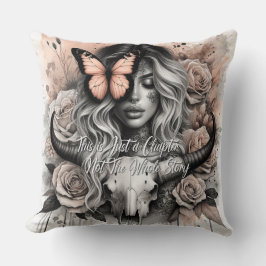 女性の毎日の肯定 クッション