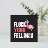 女性の気持ちを集めて 面白いフラミンゴ 招待状 (スタンド正面)