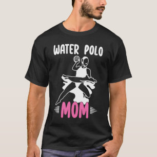女性の水球母スポーツファンウォーターポロ遊 Tシャツ