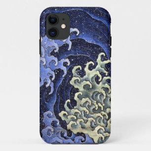 女性の波 日本のヴィンテージ 歌川広重 iPhone 11 ケース