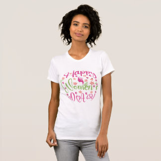 女性の活躍を称えよう Tシャツ