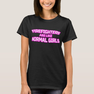 女性の消防士のTシャツ- Firewomanのギフト Tシャツ