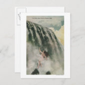 女性の滝 ポストカード (正面/裏面)