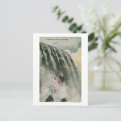 女性の滝 ポストカード (スタンド正面)