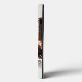 女性の火のポートレート水色 Case-Mate iPhoneケース (裏面 / 左)