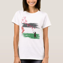 女性の無料パレスチナTシャツ – Gaza Orphan Aware