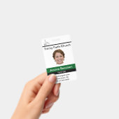 女性の牧師カスタム バッジ (手持ち)