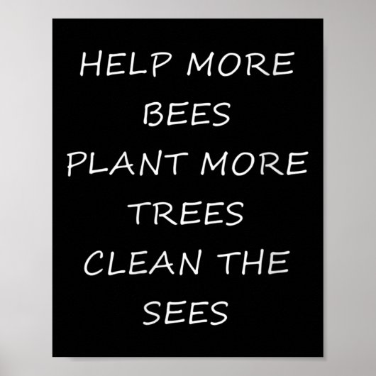 女性の環境保護救済-  The ポスター (正面)