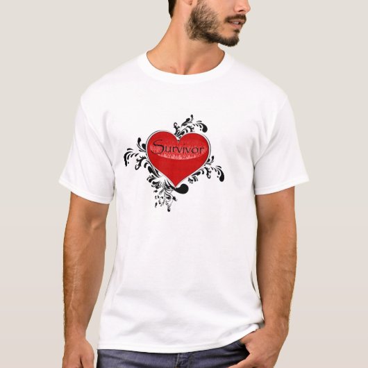 女性の生存者のティー Tシャツ (正面)