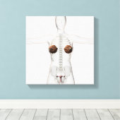 女性の生殖系の3次元像 キャンバスプリント (インサイチュ (ウッドフロア))