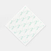 女性の生殖系卵巣おもしろい スタンダードランチョンナプキン (角)