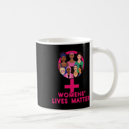 女性の生活シール コーヒーマグカップ (右)