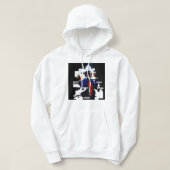 女性の男性は下話のギフト映画ファン パーカ (デザイン正面)