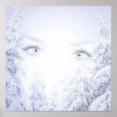 女性の目 ポスター (正面)