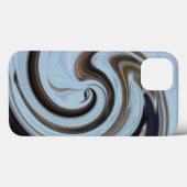 女性の目 – 抽象芸術iPadケース Case-Mate iPhoneケース (裏面 (横))