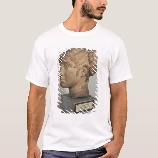 女性の石灰岩の頭部 Tシャツ (正面)