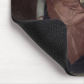 女性の磨くこと マウスパッド (コーナー)