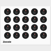女性の私はただ遊ボーリングダブおもしろいダンス ラウンドシール (シート)