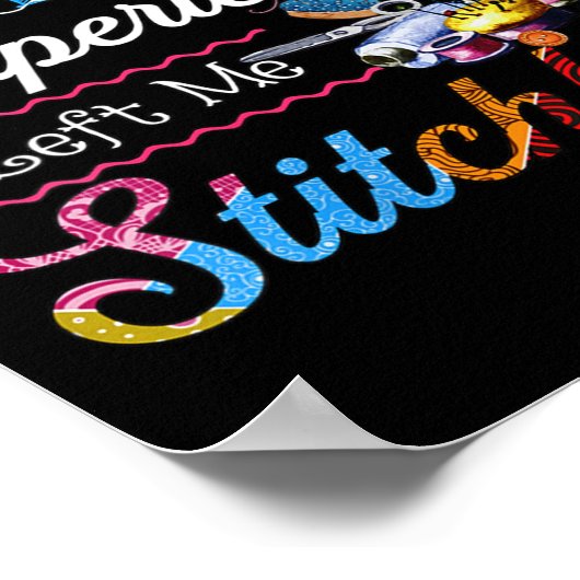 女性の私、ボビンが切れた！という経験をした ポスター (角)