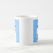 女性の科学者、女性の科学者 コーヒーマグカップ (中央)